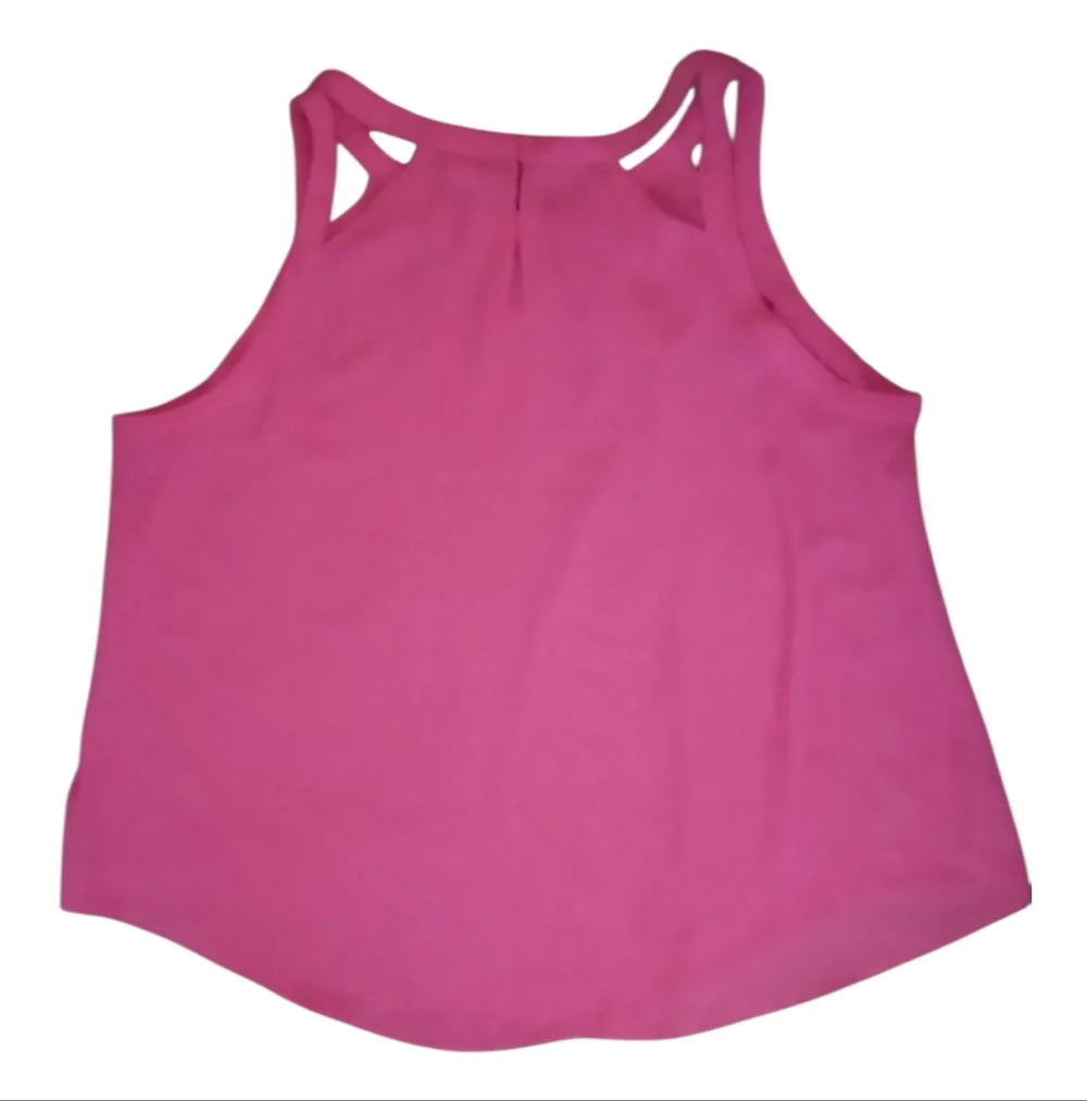 Torrid Pink Double Strap Tank 2X - Picture 2 of 6